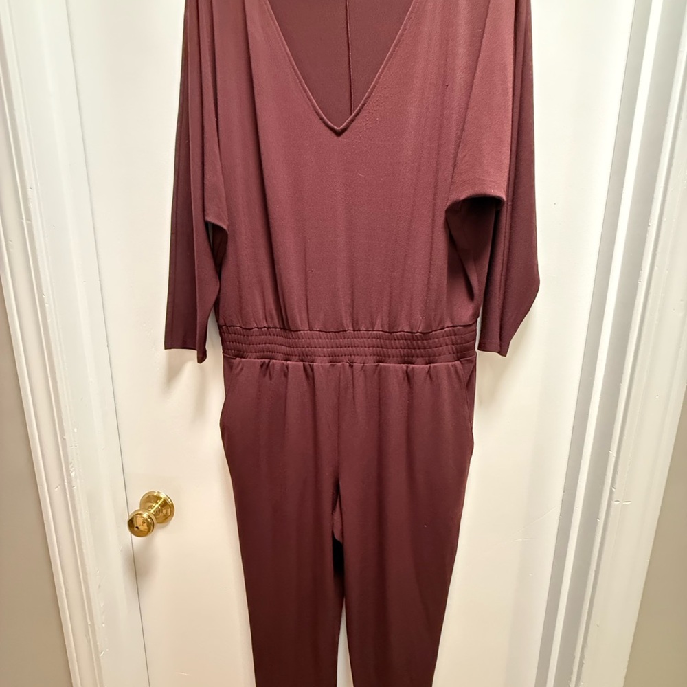 Elegant Maroon Jumpsuit for Women